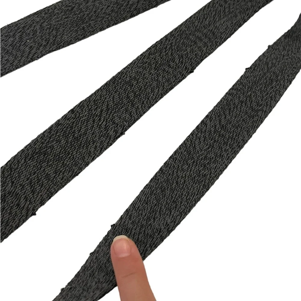 TWO Nike Golf Web Belts - No Buckle - 1.5” x 48”